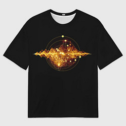 Футболка оверсайз мужская Квантовая механика, цвет: 3D-принт