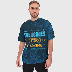 Футболка оверсайз мужская Игра EVE Echoes: pro gaming, цвет: 3D-принт — фото 2