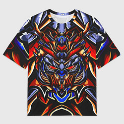 Мужская футболка оверсайз Железный монстр