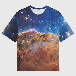 Мужская футболка оверсайз Туманность Киля