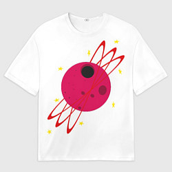 Футболка оверсайз мужская Planet b7, цвет: 3D-принт