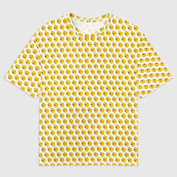 Футболка оверсайз мужская Ути ути-пути Белый, цвет: 3D-принт