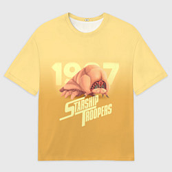 Футболка оверсайз мужская Звездный десант босс арахнид, цвет: 3D-принт