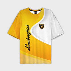 Мужская футболка оверсайз Lamborghini : sport