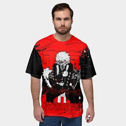 Футболка оверсайз мужская Такемичи Ханагаки : Токийские мстители, цвет: 3D-принт — фото 2