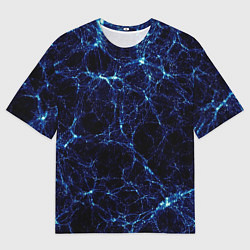 Футболка оверсайз мужская Микро иней, цвет: 3D-принт