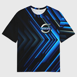 Футболка оверсайз мужская Volvo строгий стиль, цвет: 3D-принт
