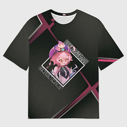 Футболка оверсайз мужская Дори в ромбике, цвет: 3D-принт