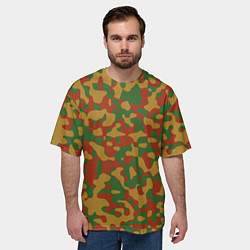 Футболка оверсайз мужская Камуфляж WW2 German, цвет: 3D-принт — фото 2