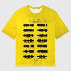Футболка оверсайз мужская Trench - Twenty One Pilots, цвет: 3D-принт
