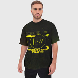 Футболка оверсайз мужская Twenty One Pilots Trench, цвет: 3D-принт — фото 2