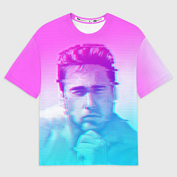 Футболка оверсайз мужская Гачимучи Билли Херрингтон глитч, цвет: 3D-принт
