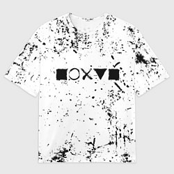 Мужская футболка оверсайз Безразличие