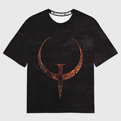 Мужская футболка оверсайз Quake 1