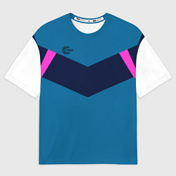 Мужская футболка оверсайз FIRM в стиле 90х