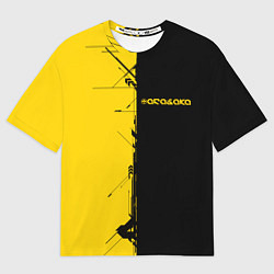 Мужская футболка оверсайз Arasaka corporation