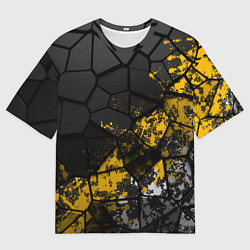 Мужская футболка оверсайз Имперская геометрия
