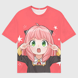 Мужская футболка оверсайз Anya Forger - Spy x Family