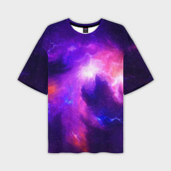 Мужская футболка оверсайз Бескрайнее космическое пространство