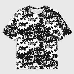 Мужская футболка оверсайз Black friday