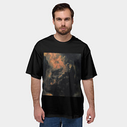 Футболка оверсайз мужская Моцарт - Pharaoh, цвет: 3D-принт — фото 2