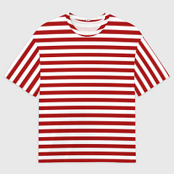 Футболка оверсайз мужская Тельняшка краповая Спецназ МВД, цвет: 3D-принт