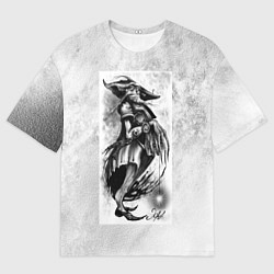 Футболка оверсайз мужская Древлок, цвет: 3D-принт