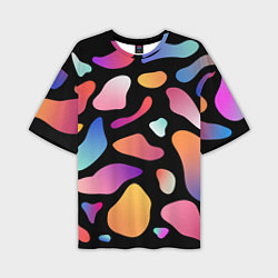 Мужская футболка оверсайз Fashionable colorful pattern
