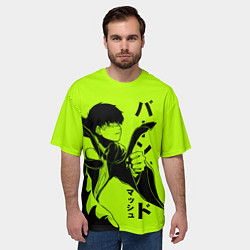 Футболка оверсайз мужская Mash Burnedead, цвет: 3D-принт — фото 2