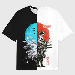 Футболка оверсайз мужская Зоро в инверсии - One Piece, цвет: 3D-принт