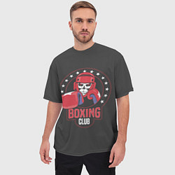 Футболка оверсайз мужская Boxing club - боксёр, цвет: 3D-принт — фото 2