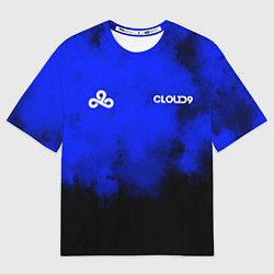 Футболка оверсайз мужская Форма Cloud9, цвет: 3D-принт