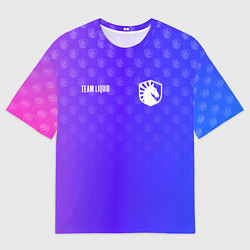 Мужская футболка оверсайз Форма Team Liquid
