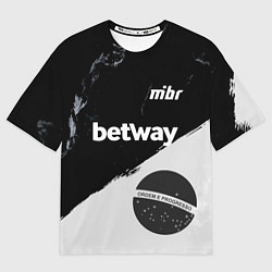 Футболка оверсайз мужская Форма MIBR, цвет: 3D-принт