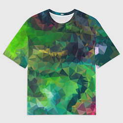 Мужская футболка оверсайз Green style