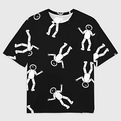 Мужская футболка оверсайз День космонавтики