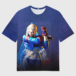Мужская футболка оверсайз Street Fighter 6: Cammy