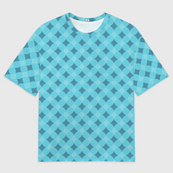 Мужская футболка оверсайз Style blue