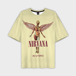 Футболка оверсайз мужская Nirvana - In utero, цвет: 3D-принт