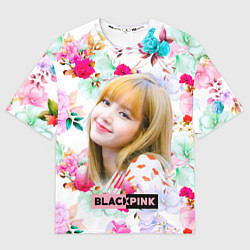 Мужская футболка оверсайз Blackpink Lisa