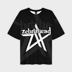 Футболка оверсайз мужская Zebrahead - logo, цвет: 3D-принт