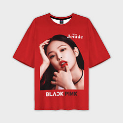 Футболка оверсайз мужская Blackpink Beautiful Jennie, цвет: 3D-принт