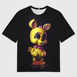 Футболка оверсайз мужская Spring Bonnie, цвет: 3D-принт