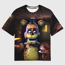 Футболка оверсайз мужская Five Nights at Freddy, цвет: 3D-принт