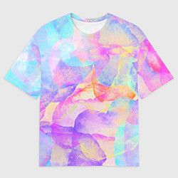 Мужская футболка оверсайз Магическая абстракция узор