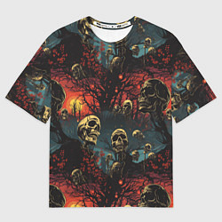 Мужская футболка оверсайз Нечистый дух