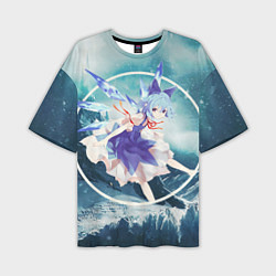 Футболка оверсайз мужская Touhou Project Чирно, цвет: 3D-принт