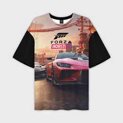 Мужская футболка оверсайз Forza street racihg