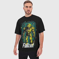 Футболка оверсайз мужская Fallout poster style, цвет: 3D-принт — фото 2