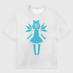 Футболка оверсайз мужская Touhou Project Cirno 9, цвет: 3D-принт